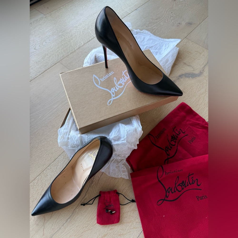 Christian Louboutin black heels